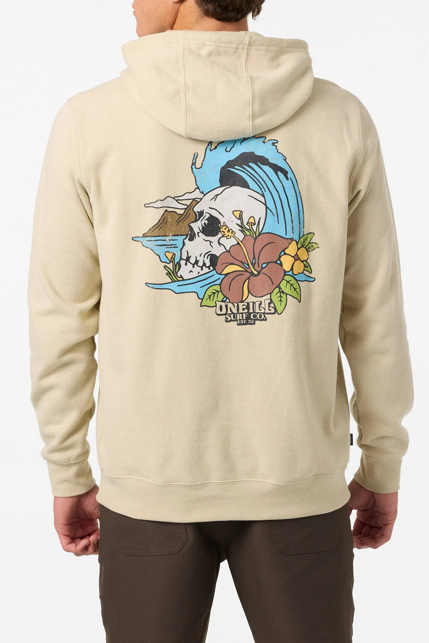 O`Neill Fifty Two Pullover - Khaki 2 - Image 3