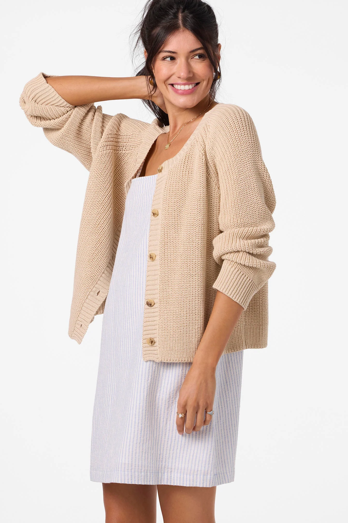 O`Neill Kerris Long Sleeve Sweater - Natural