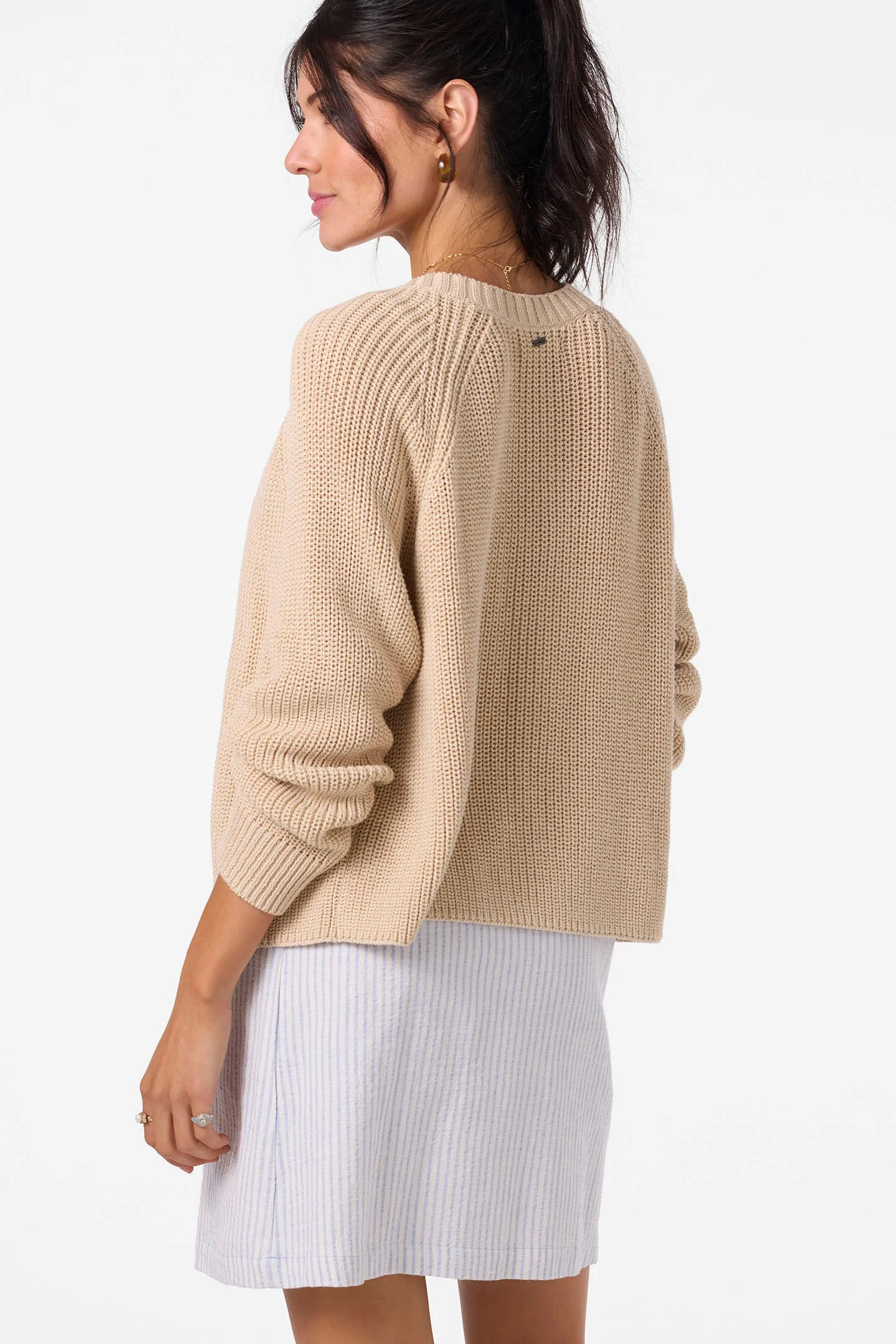 O`Neill Kerris Long Sleeve Sweater - Natural - Image 2