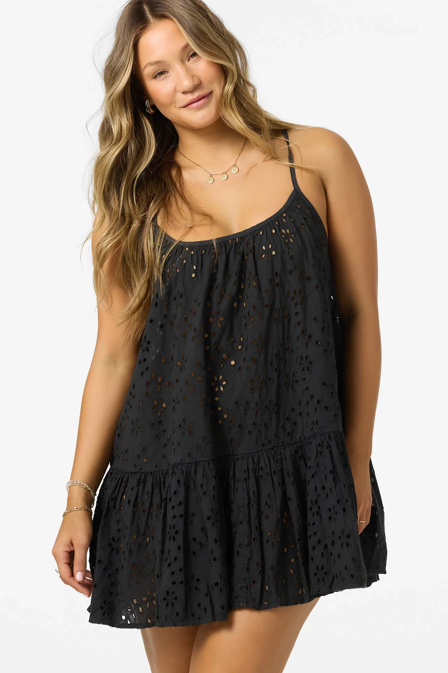 O`Neill Kylee Mini Cover-Up Dress - Black