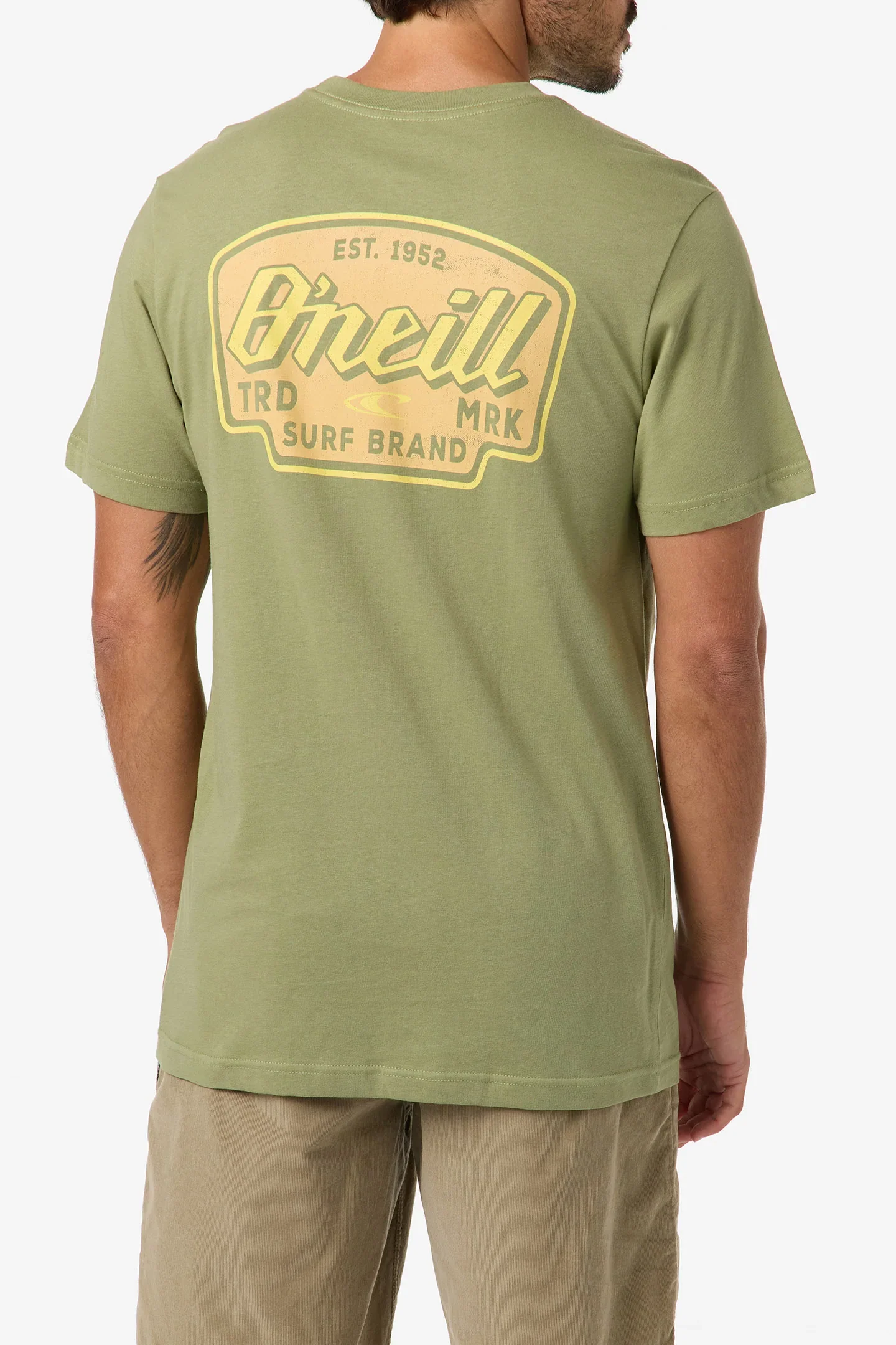 O`Neill Locksmith Classic Tee - Oil Green - Image 3