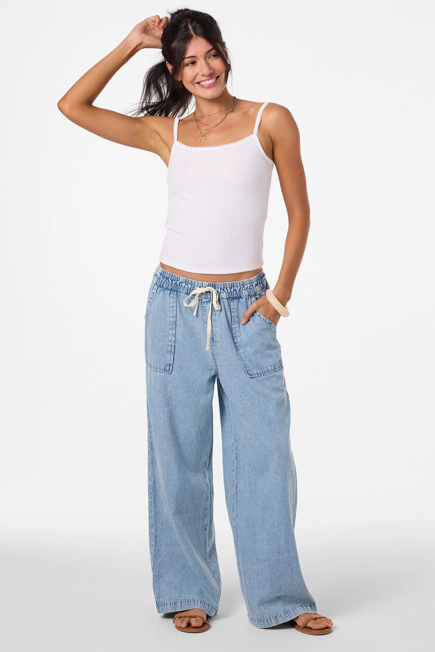 O`Neill Morley Sleeveless Top - Winter White - Image 3