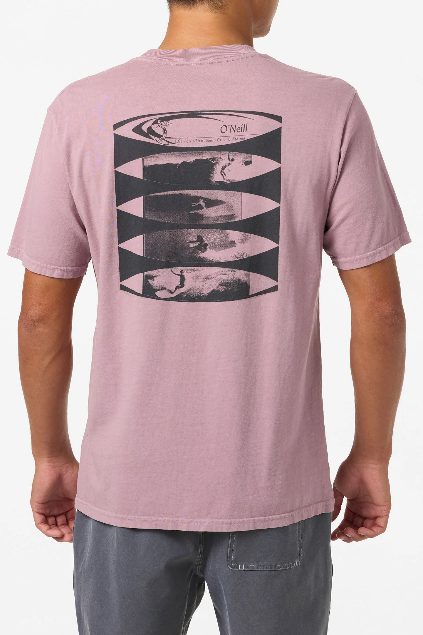 O`Neill O'Riginals 60'S Ad Relaxed Fit Tee - Toadstool - Image 3