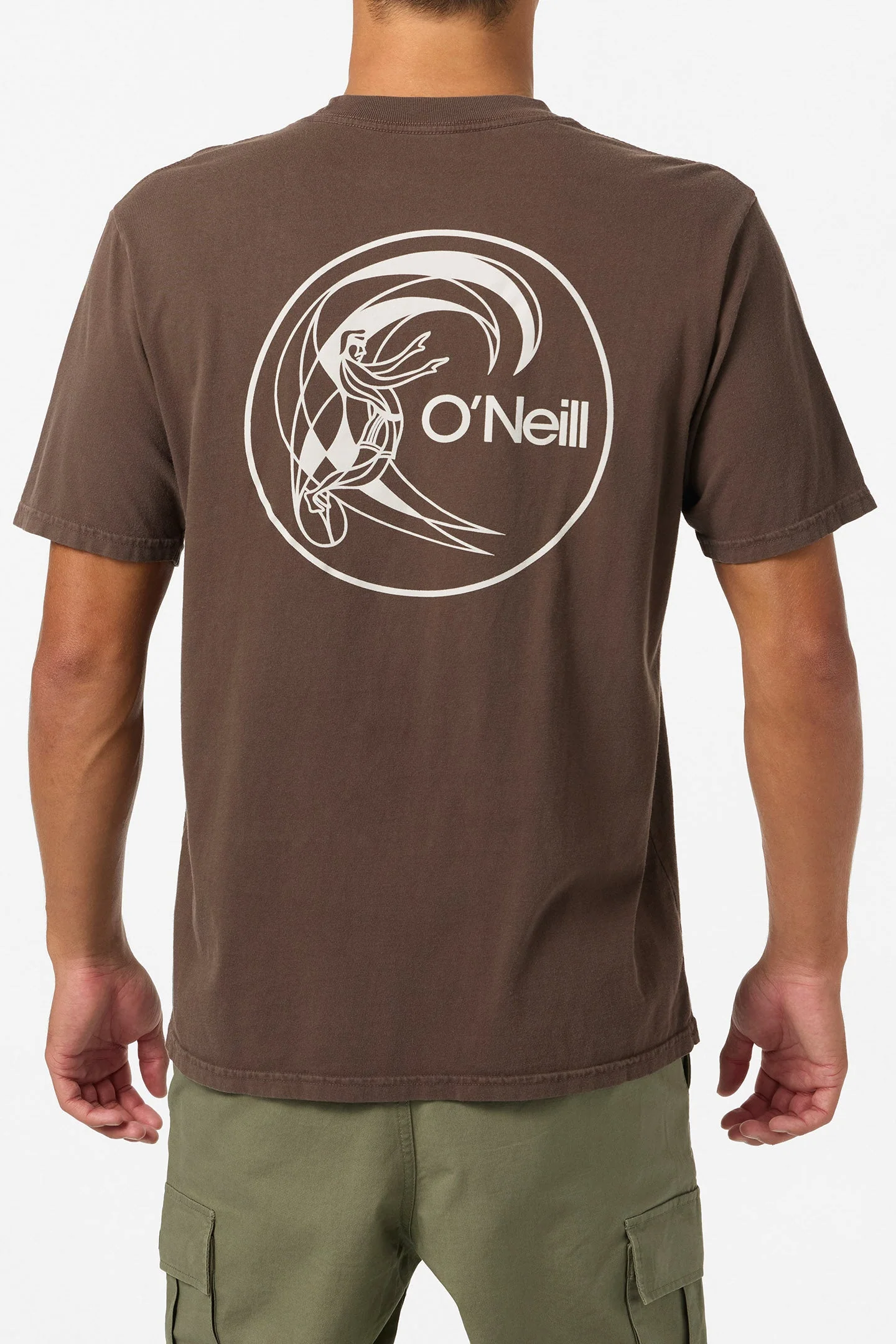 O`Neill O'Riginals Circle Surfer Tee - Coffee - Image 3
