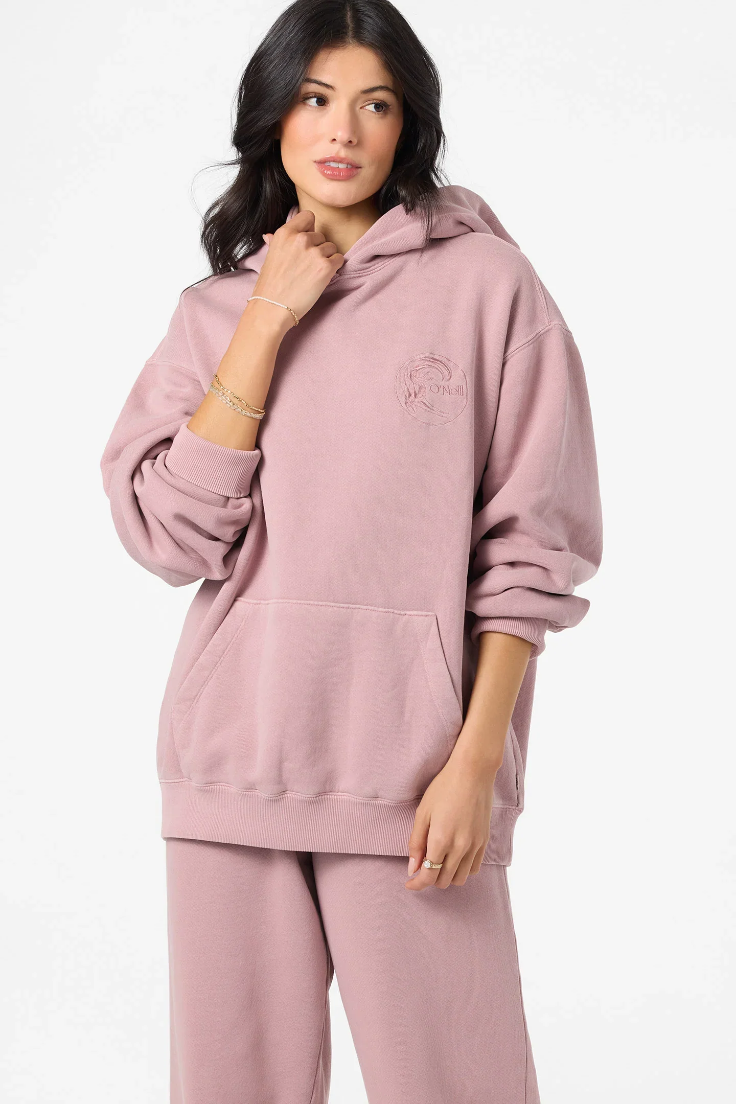 O`Neill O'Riginals Circle Surfer Vintage Hoodie - Deauville Mauve
