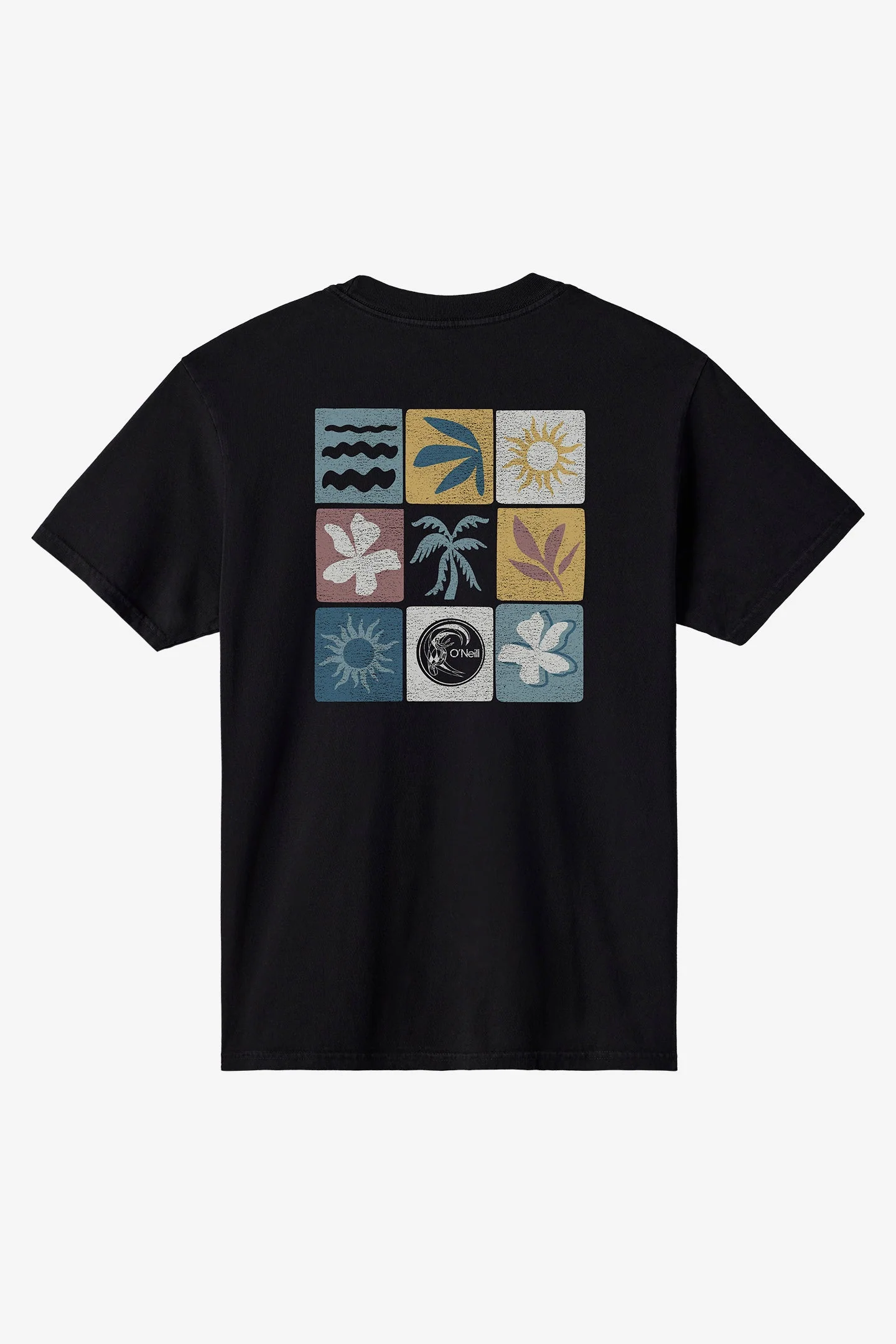 O`Neill O'Riginals Line Up Relaxed Fit Tee - Black