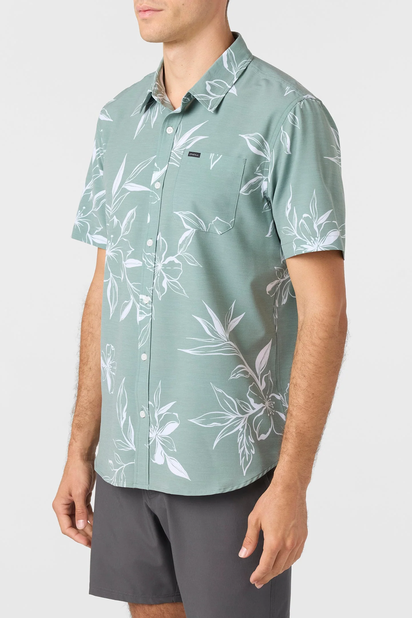 O`Neill Trvlr Upf Traverse Relaxed Fit Shirt - Sage - Image 2