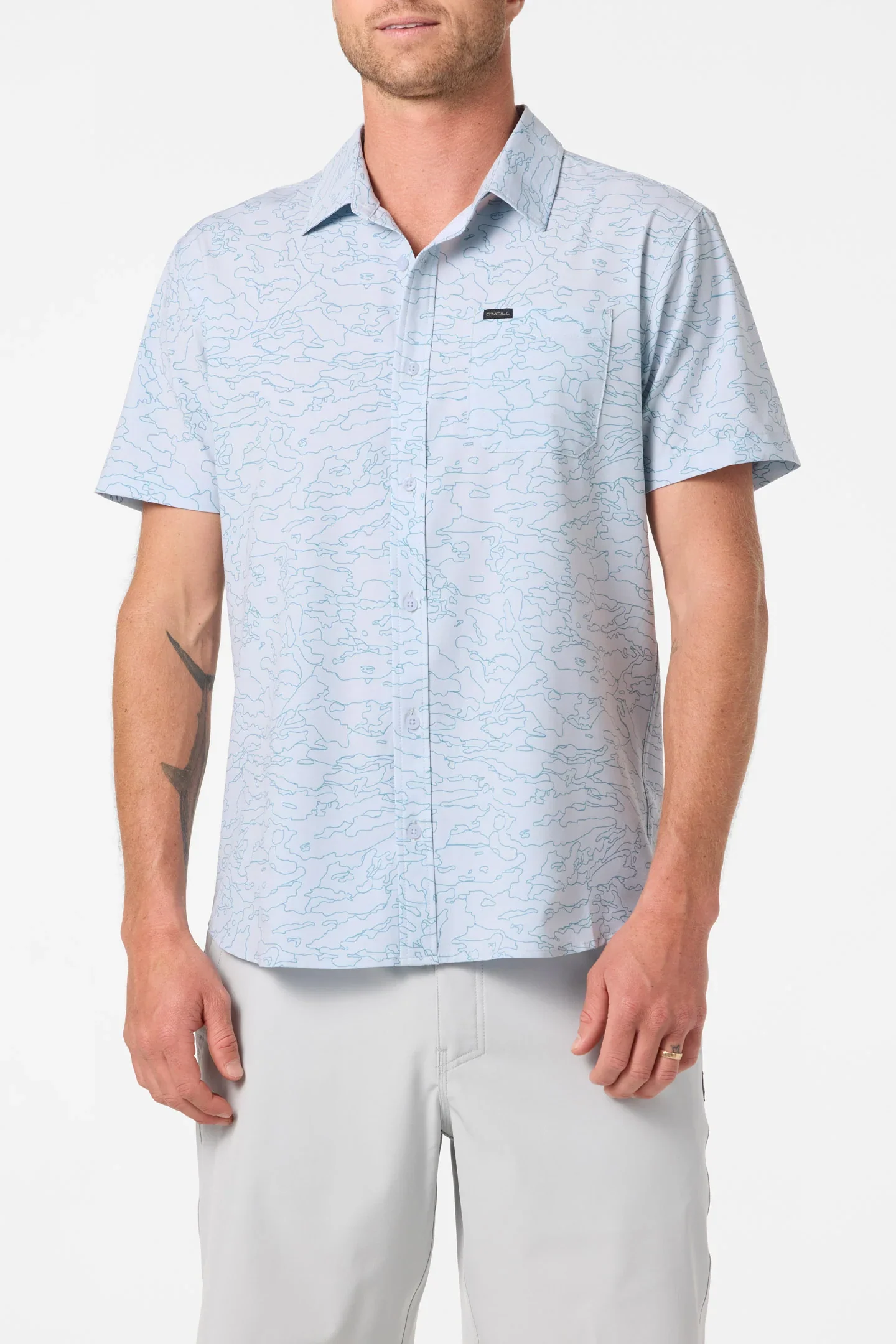 O`Neill Trvlr Upf Traverse Standard Fit Shirt - High-Rise - Image 2