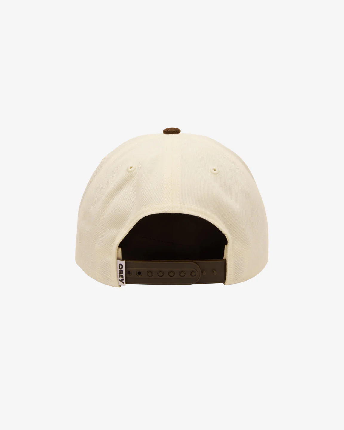 Obey 2-TONE 6 PANEL SNAPBACK - UNBLEACHED MULTI - Image 2