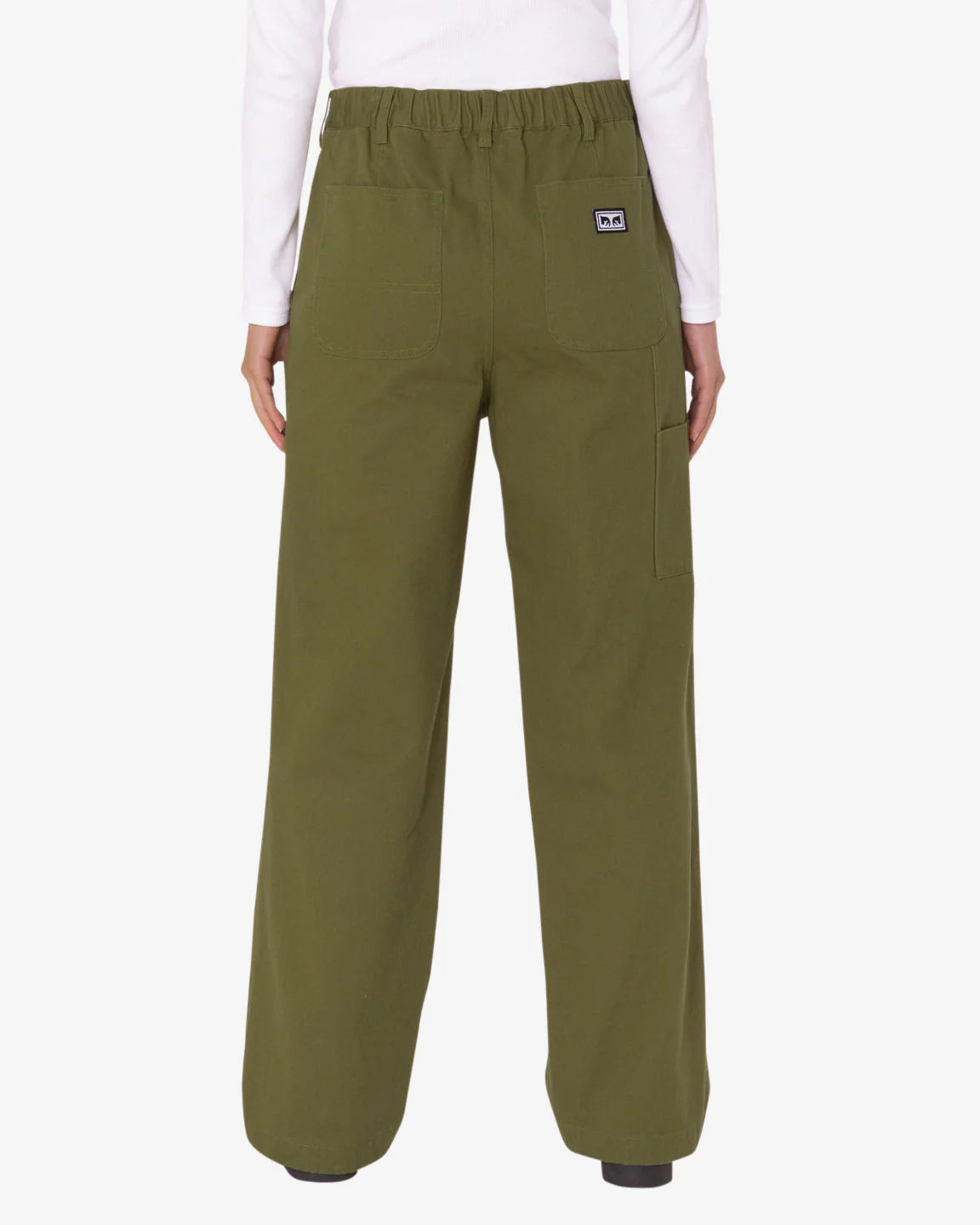Obey BRIGHTON CARPENTER PANT - MOSS GREEN - Image 3