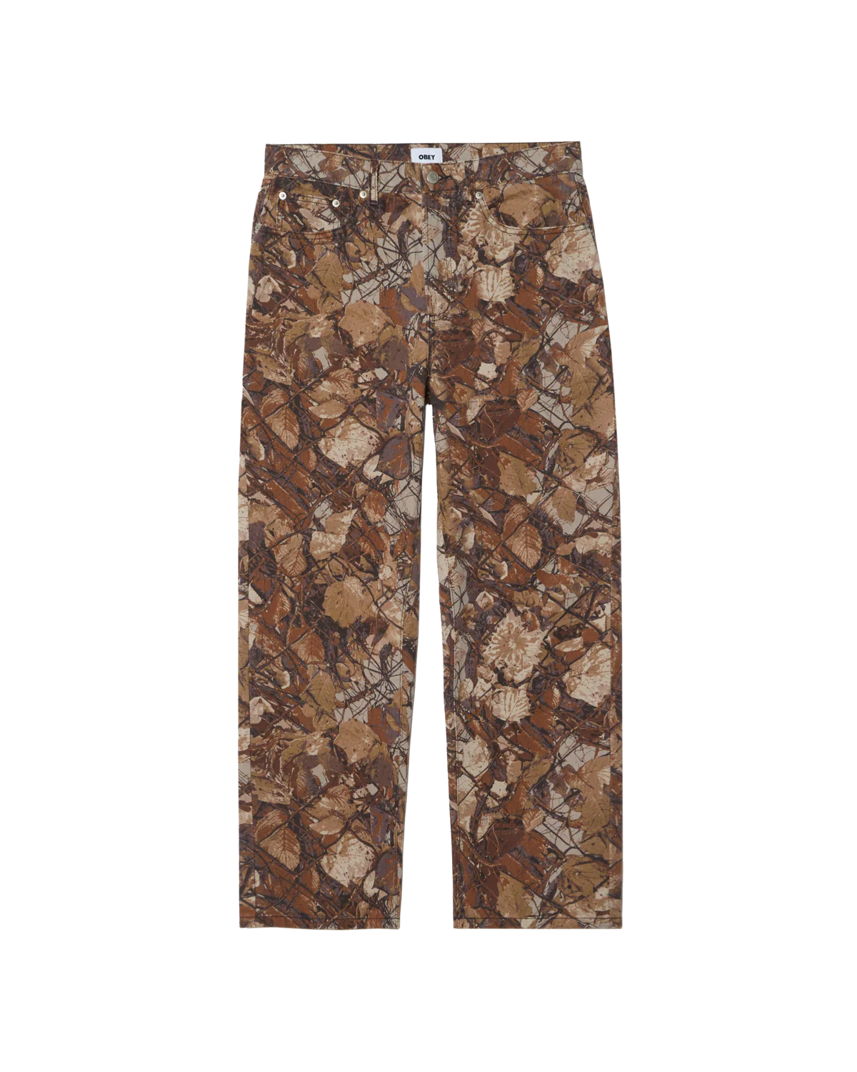 Obey Classic Baggy Denim - Fence Camo Multi