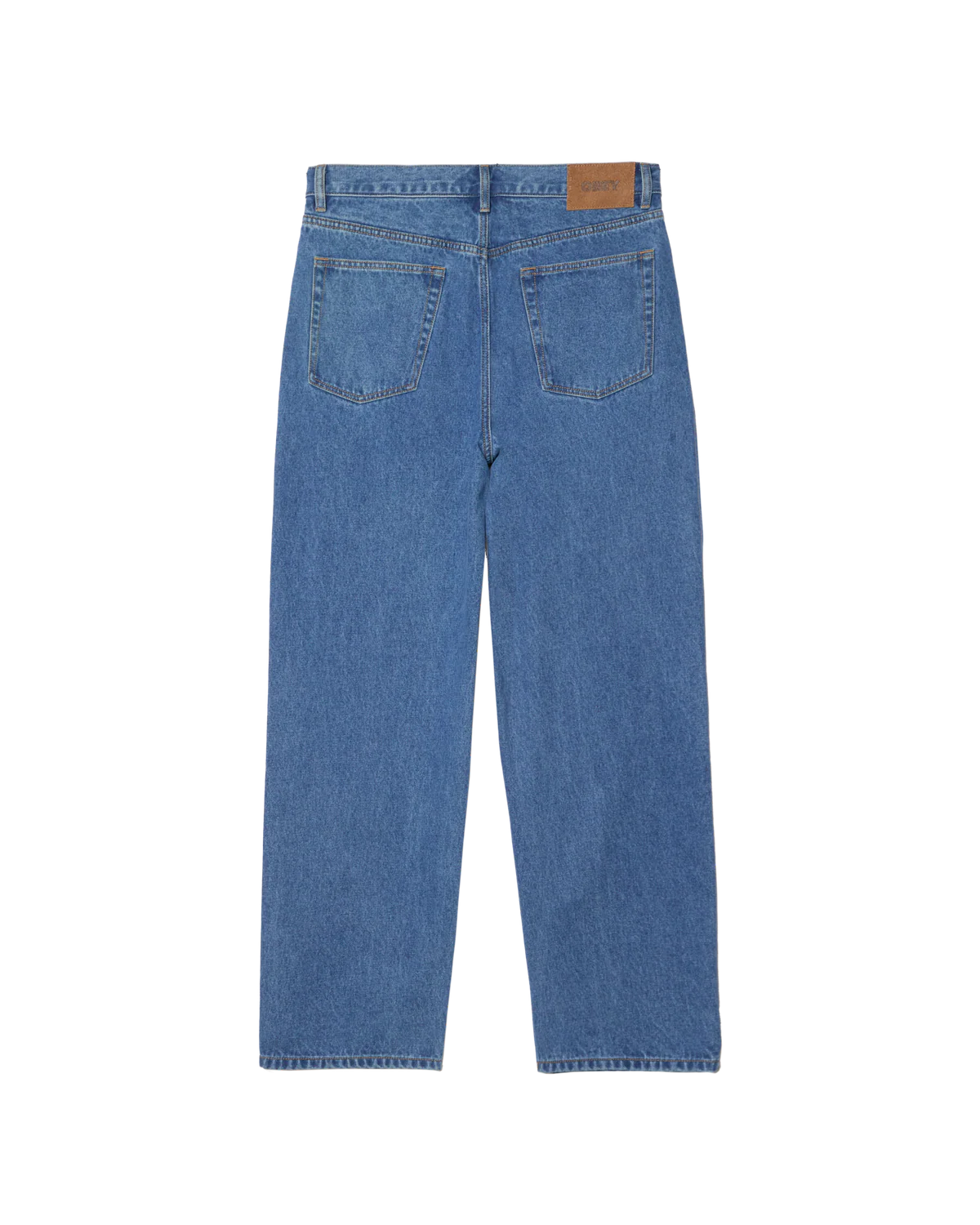Obey Classic Baggy Denim - Medium Stonewash Lt Indigo - Image 2