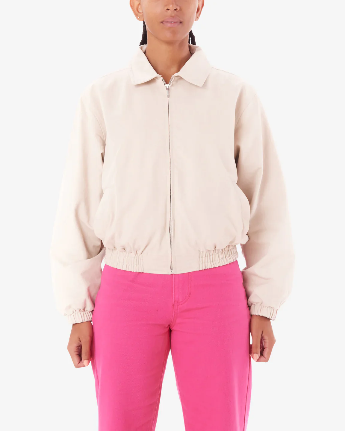 Obey GARDEN BLOUSON JACKET - SILVER GREY - Image 2