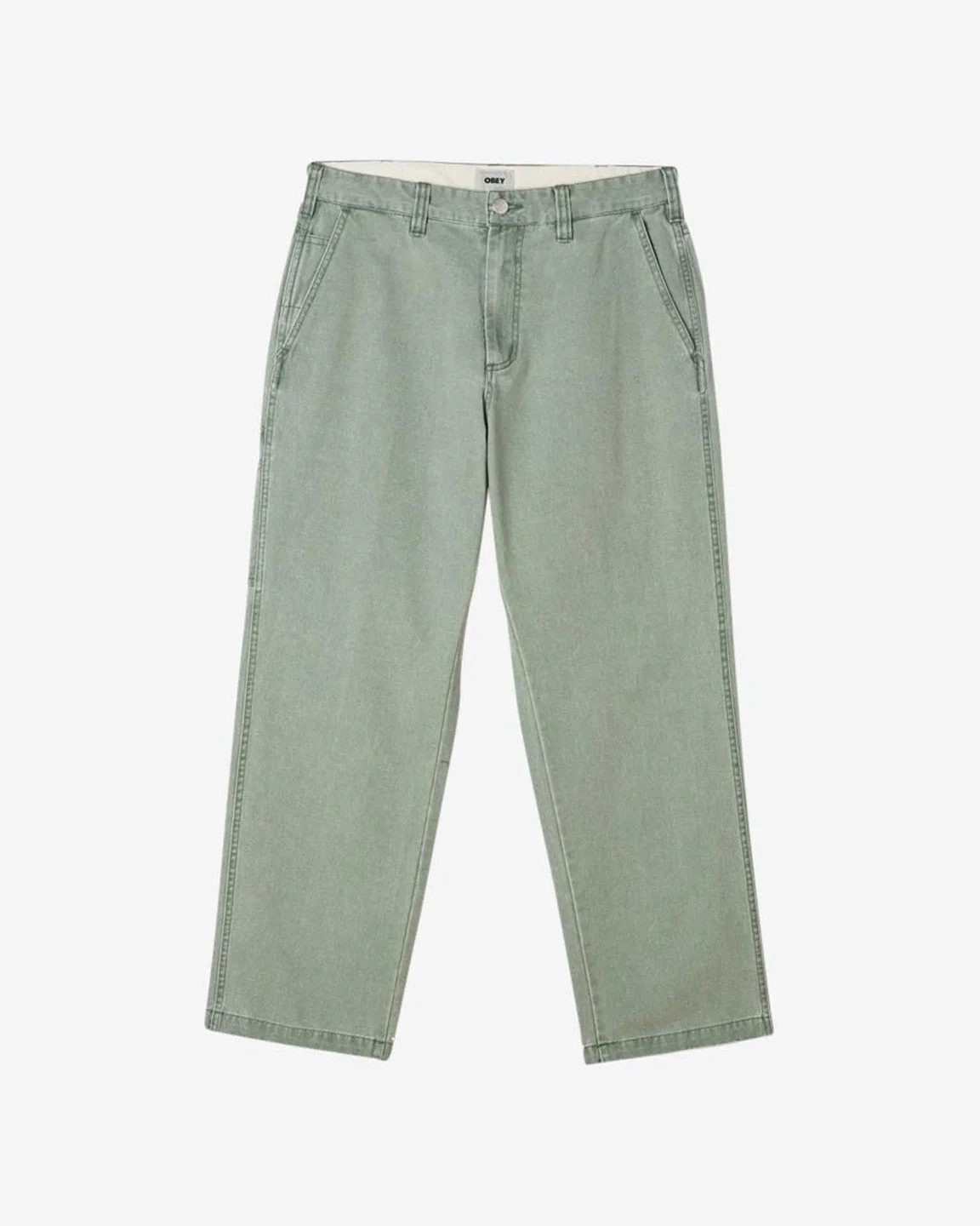 Obey HARDWORK CARPENTER PANT - PIGMENT DUCK GREEN