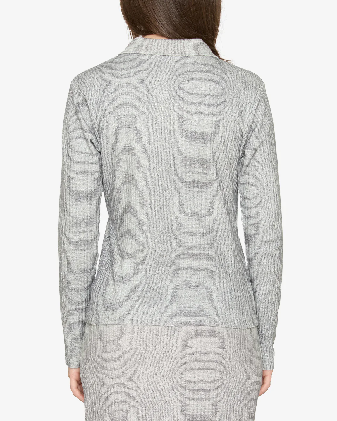 Obey NOISE BUTTON DOWN TOP - BLANC MULTI - Image 2