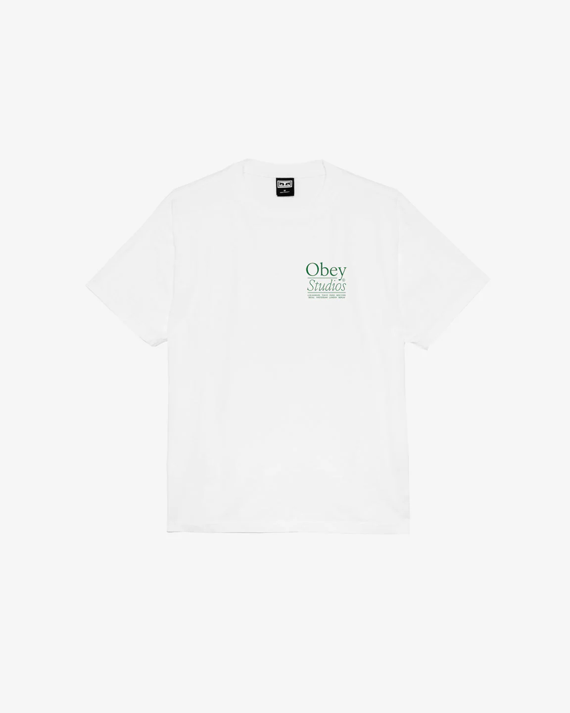 Obey OBEY STUDIOS HEAVYWEIGHT T-SHIRT - WHITE - Image 2