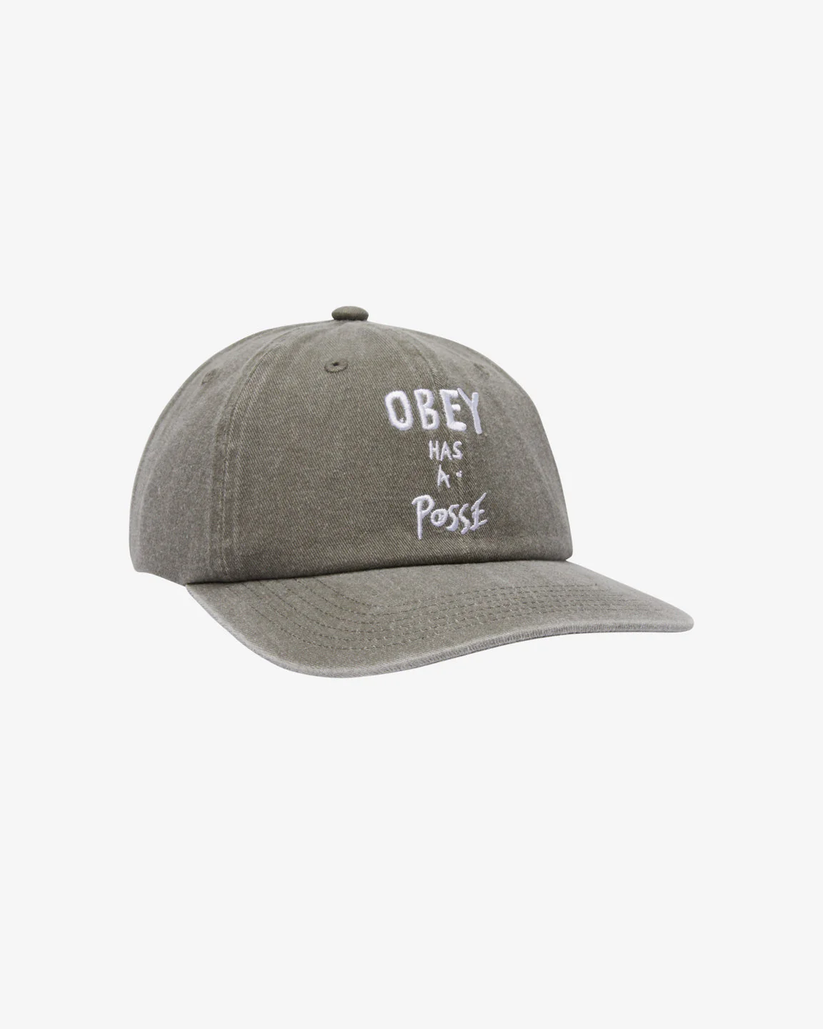 Obey PIGMENT POSSE 6 PANEL SNAPBACK - PIGMENT OLIVE