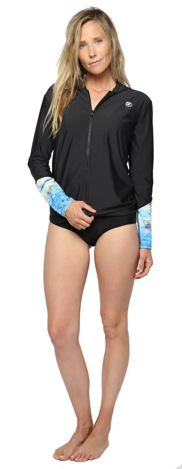 KASSIA+SURF Of Earth Front Zip Oversized Hoodie - Image 4