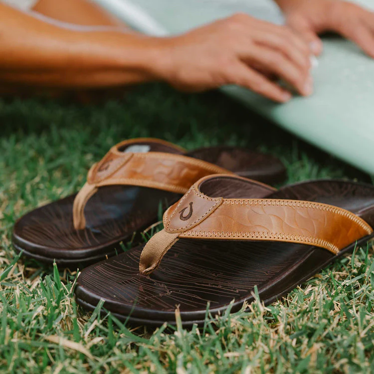 Olukai Hikianalia - TAN/ DARK JAVA - Image 2