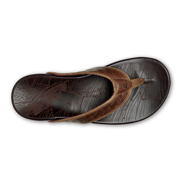 Olukai Hikianalia - TAN/ DARK JAVA - Image 3