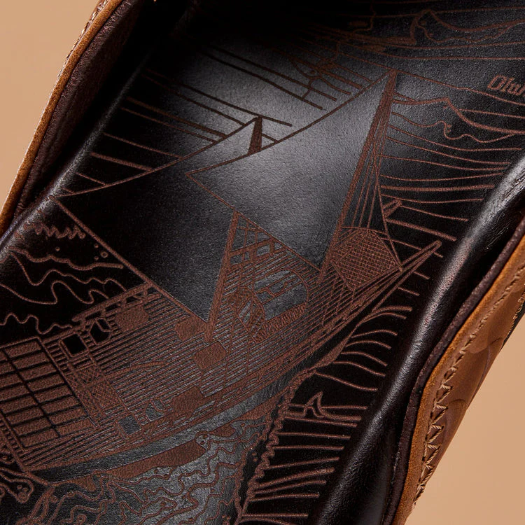 Olukai Hikianalia - TAN/ DARK JAVA - Image 5