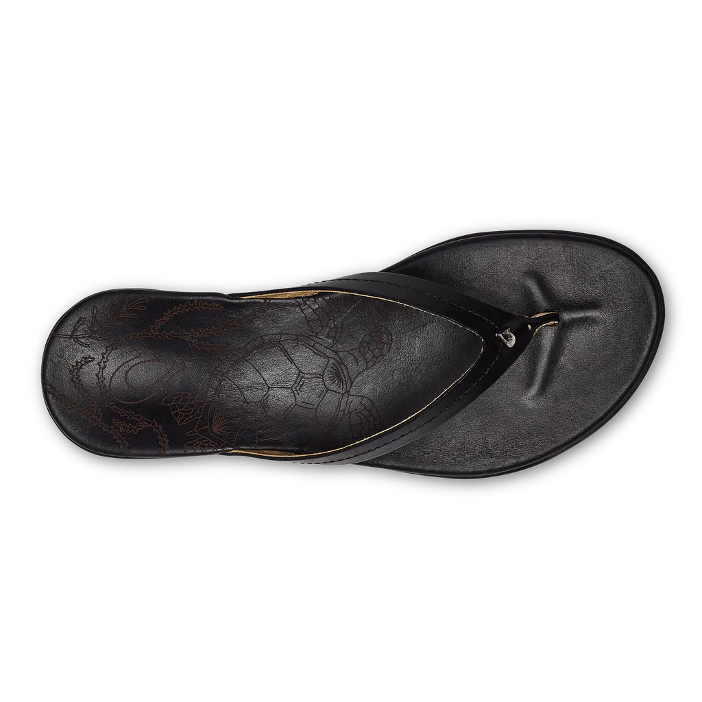 Olukai Honu - Black - Image 3