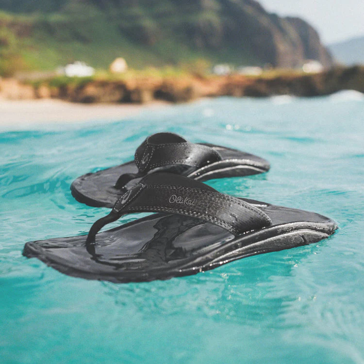 Olukai Men's Ohana - BLACK - Image 2