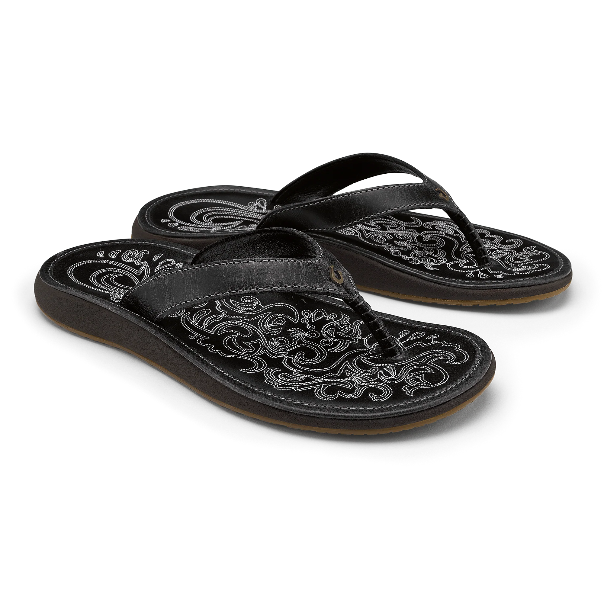 Olukai Women's Paniolo - Onyx/Onyx - Image 3
