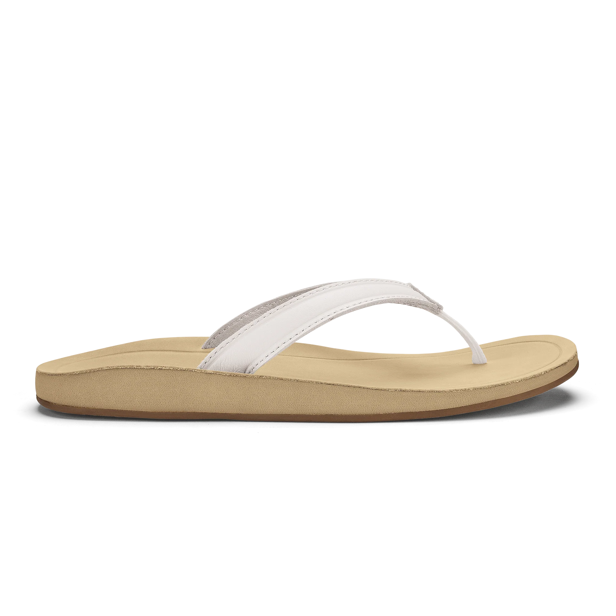 Olukai Women's Southshore - Bright White/Warm Sand - Image 2