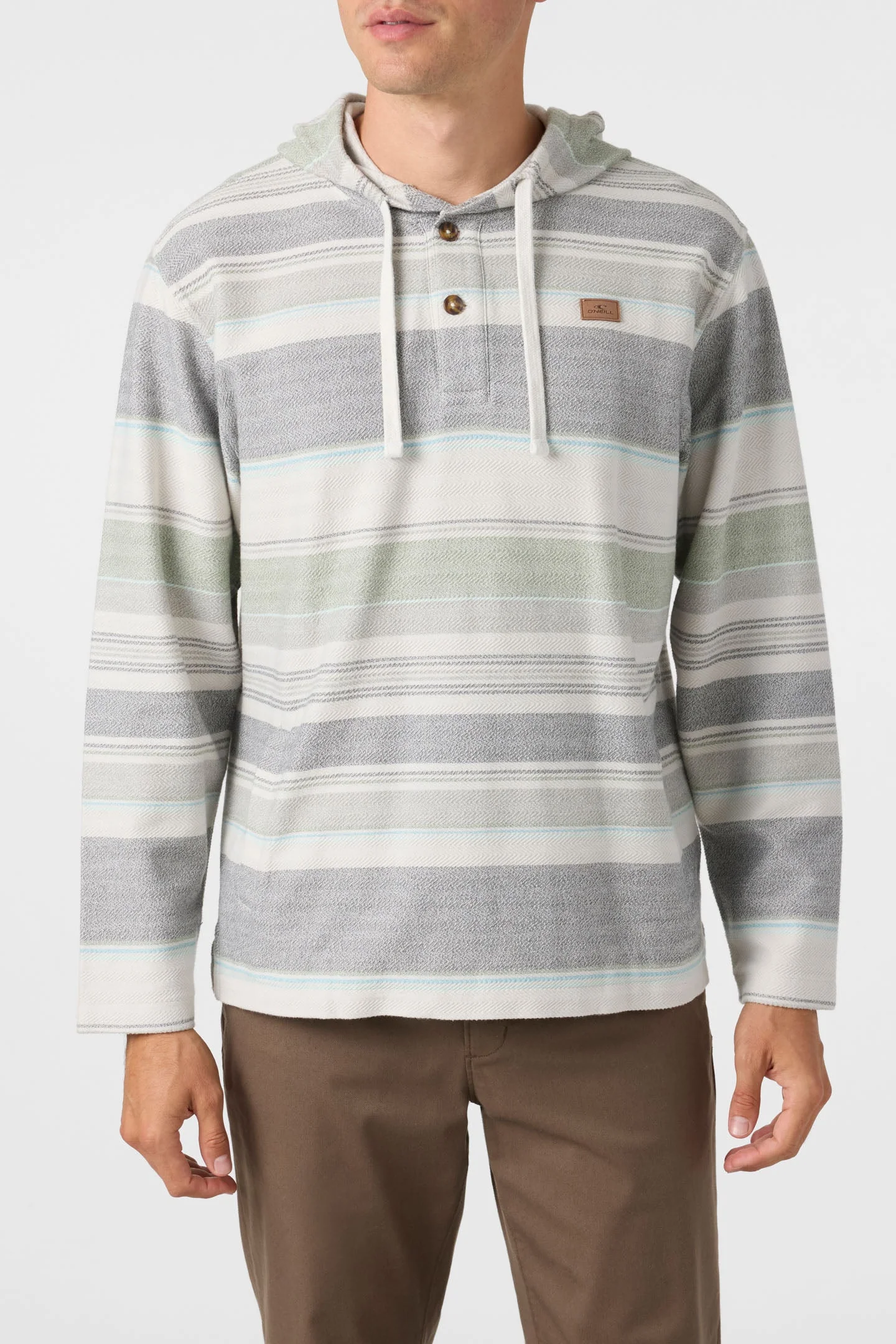 O'Neill BAVARO STRIPE PULLOVER - NATURAL