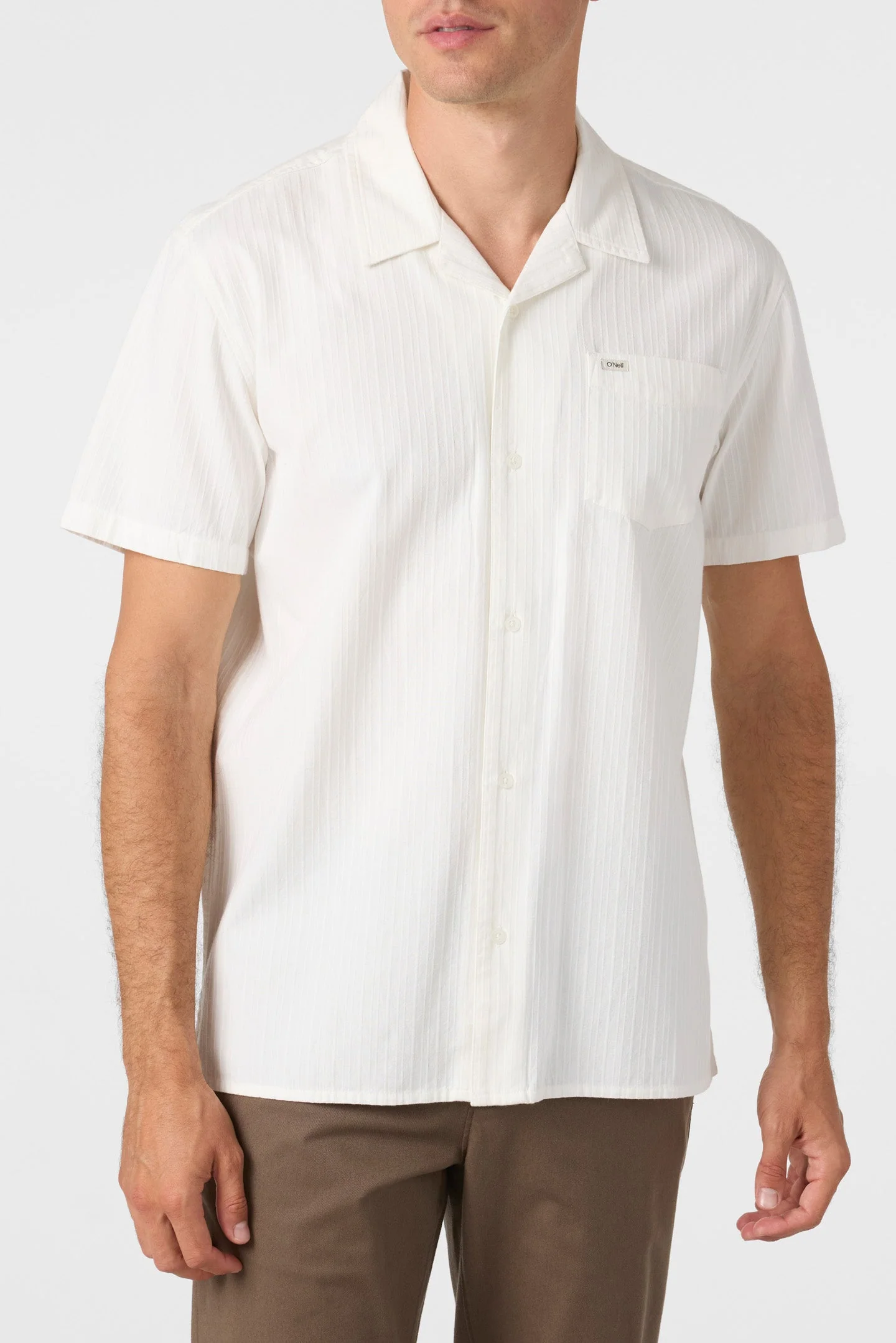 O'Neill OG ECO STRIPE STANDARD SHIRT - WHITE