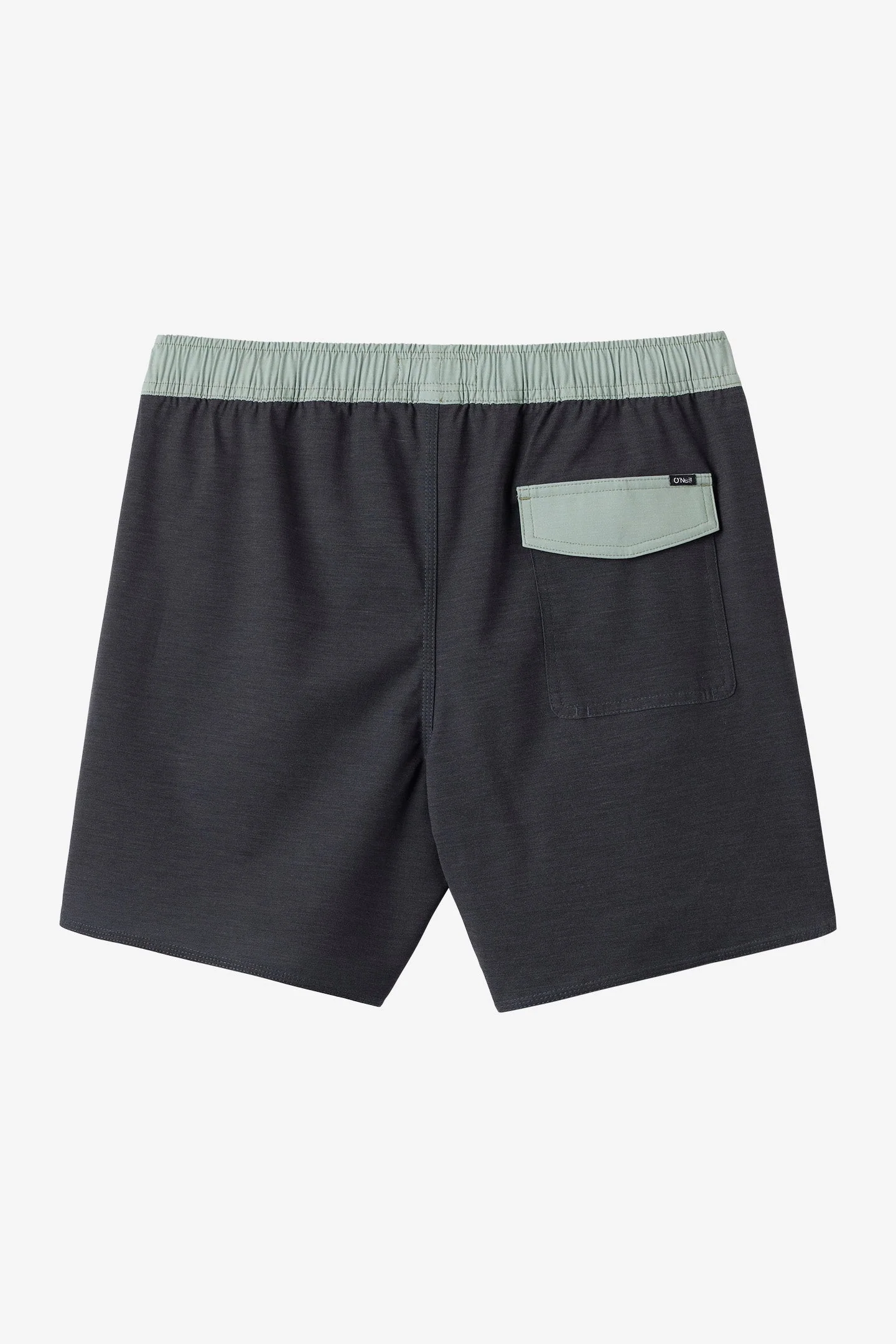 O'Neill O'RIGINALS SOLID SCALLOP 16" VOLLEYS - BLACK - Image 2