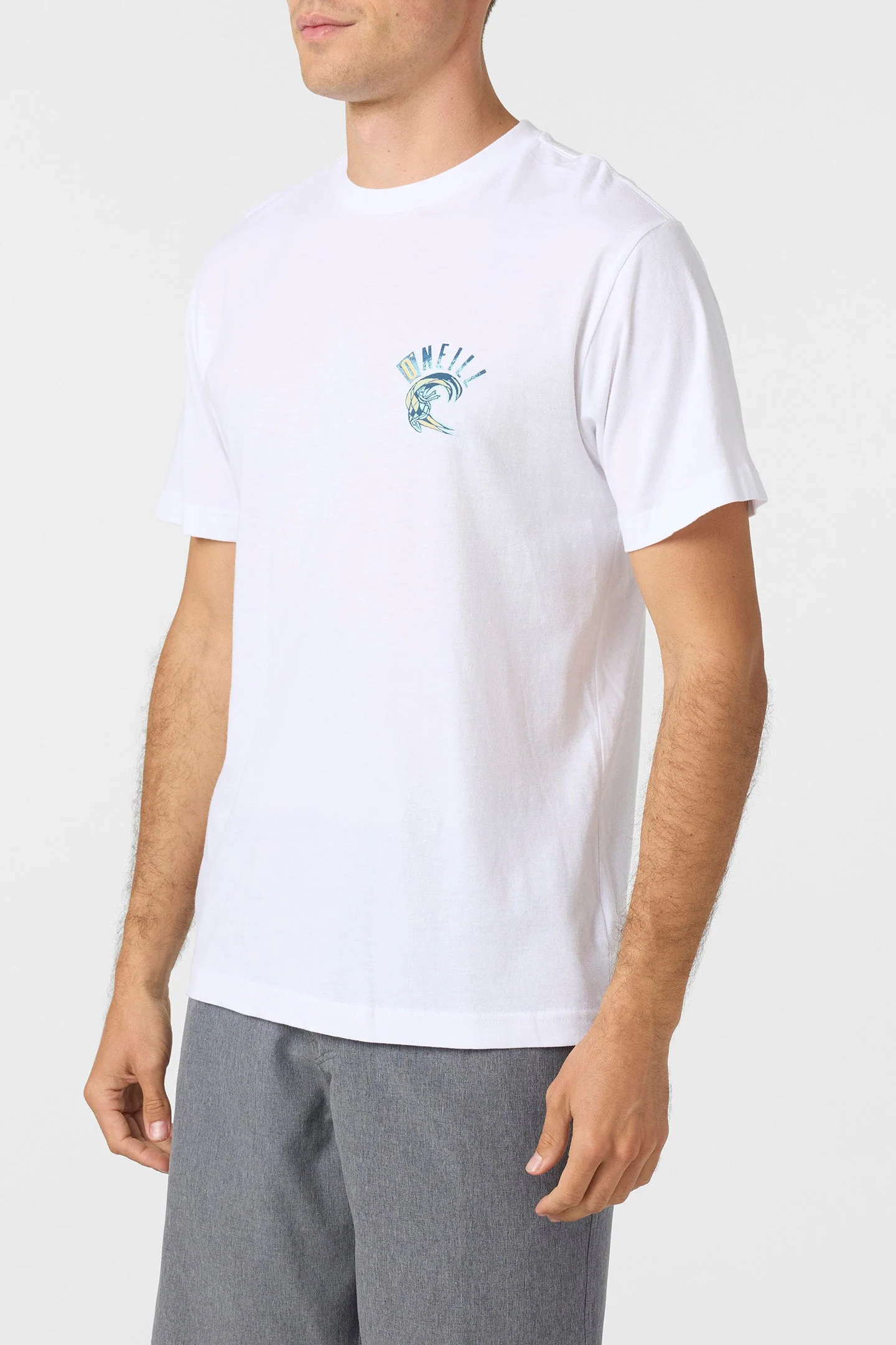 O'Neill Spike Standard Fit Tee - White - Image 3