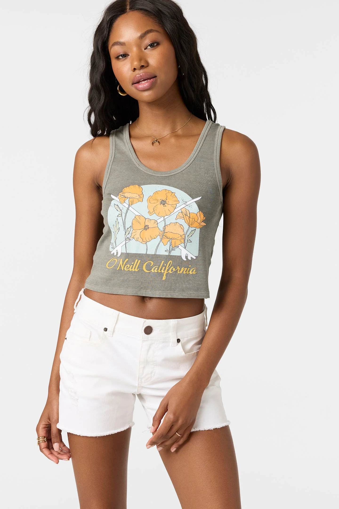 O'Neill WEST COAST TEE - SMOKED PEARL