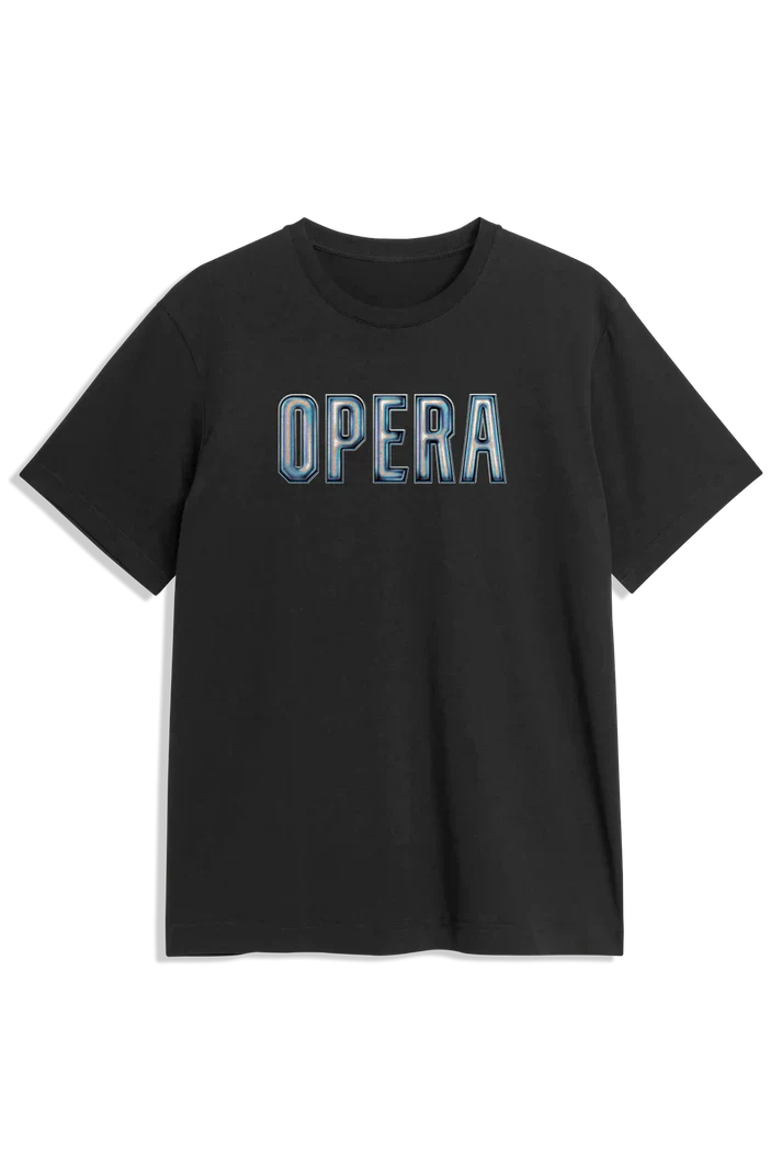 Opera - 3D Tee - Black
