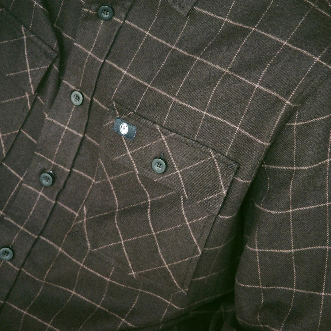 OVERCAST LONG SLEEVE FLANNEL SHIRT - Image 6