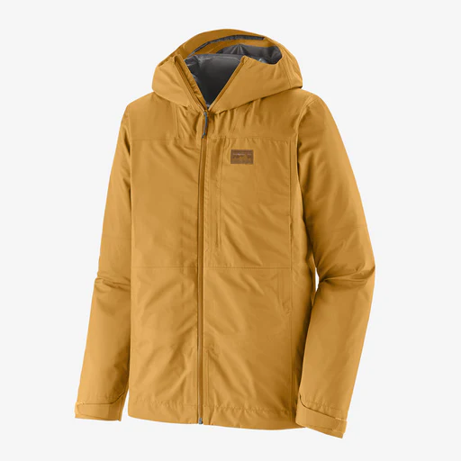 Patagonia Boulder Fork Rain Jacket - PUFFERFISH GOLD