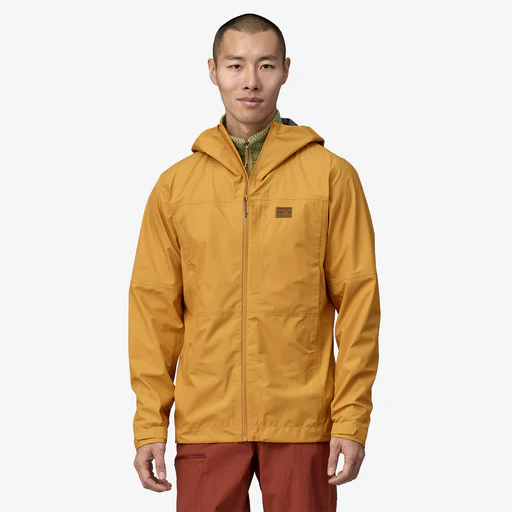 Patagonia Boulder Fork Rain Jacket - PUFFERFISH GOLD - Image 2