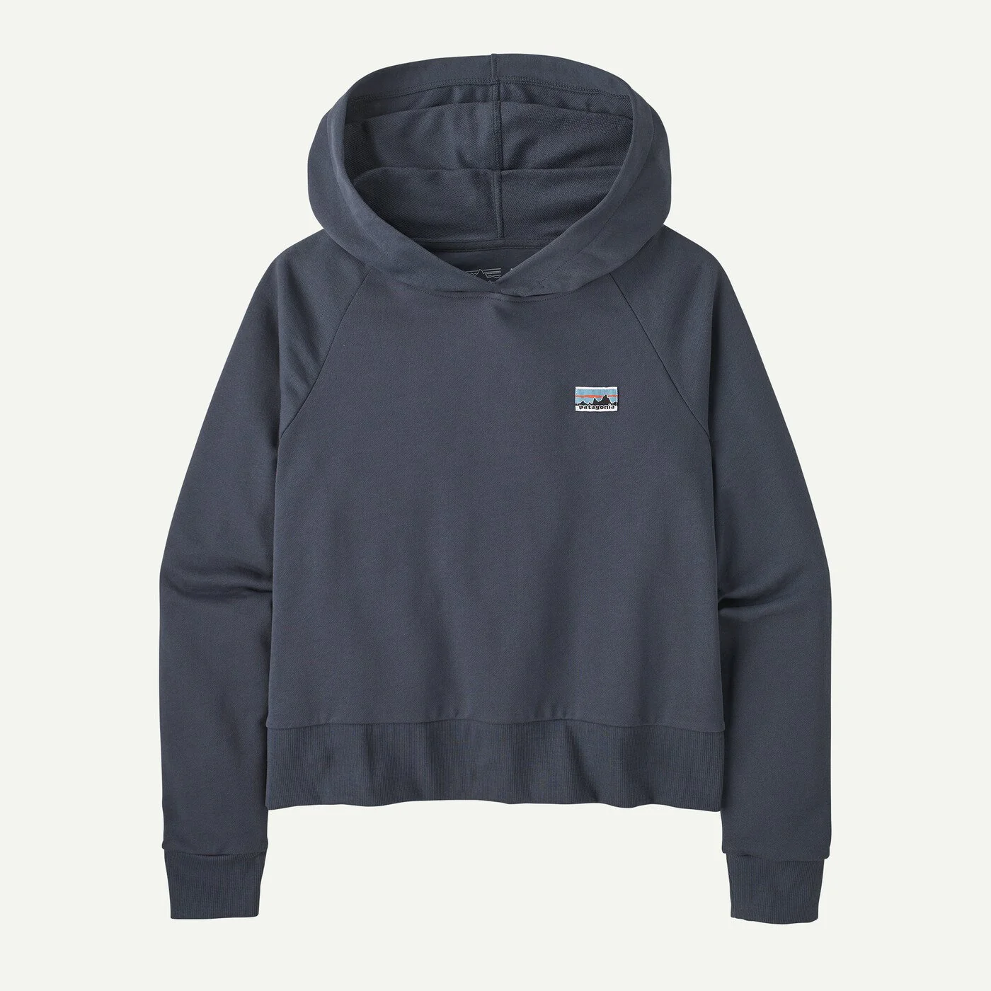 Patagonia Girls Regenerative Organic Certified Cotton Essential Hoody - Smolder Blue Smdb