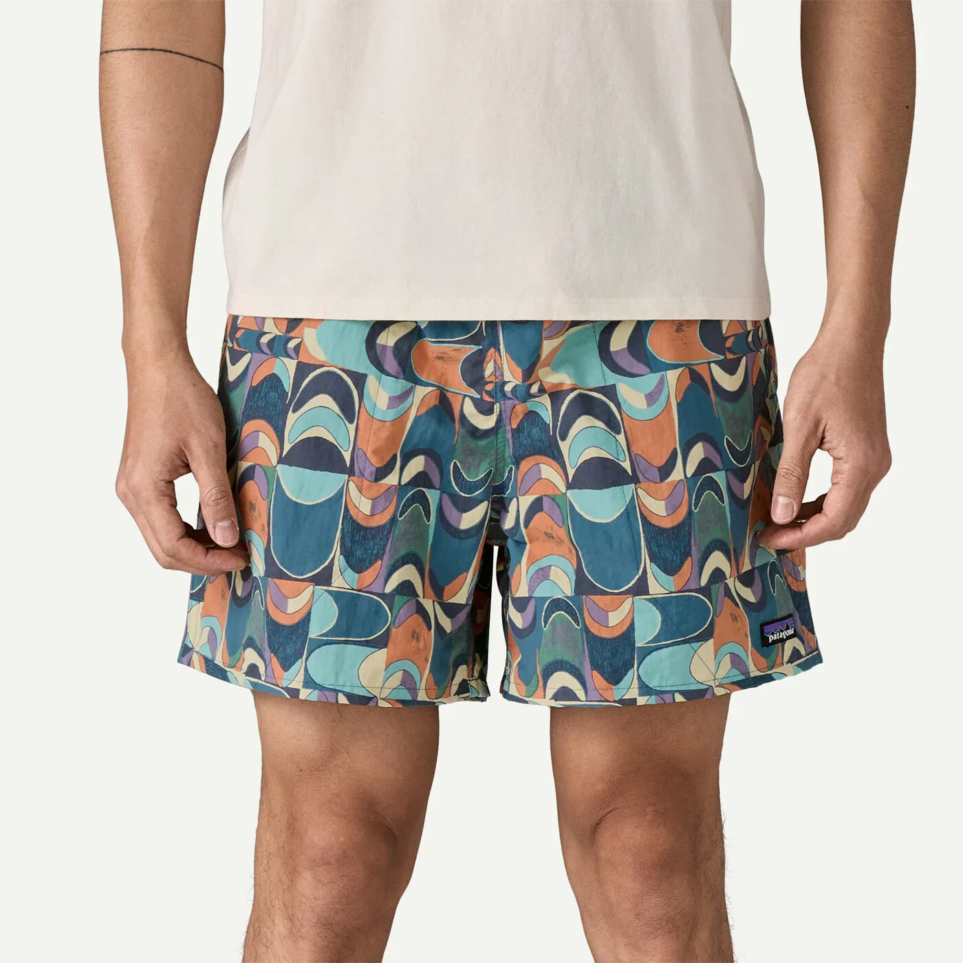 Patagonia Men's 5" Baggies Shorts - STILL BLUE - Image 2