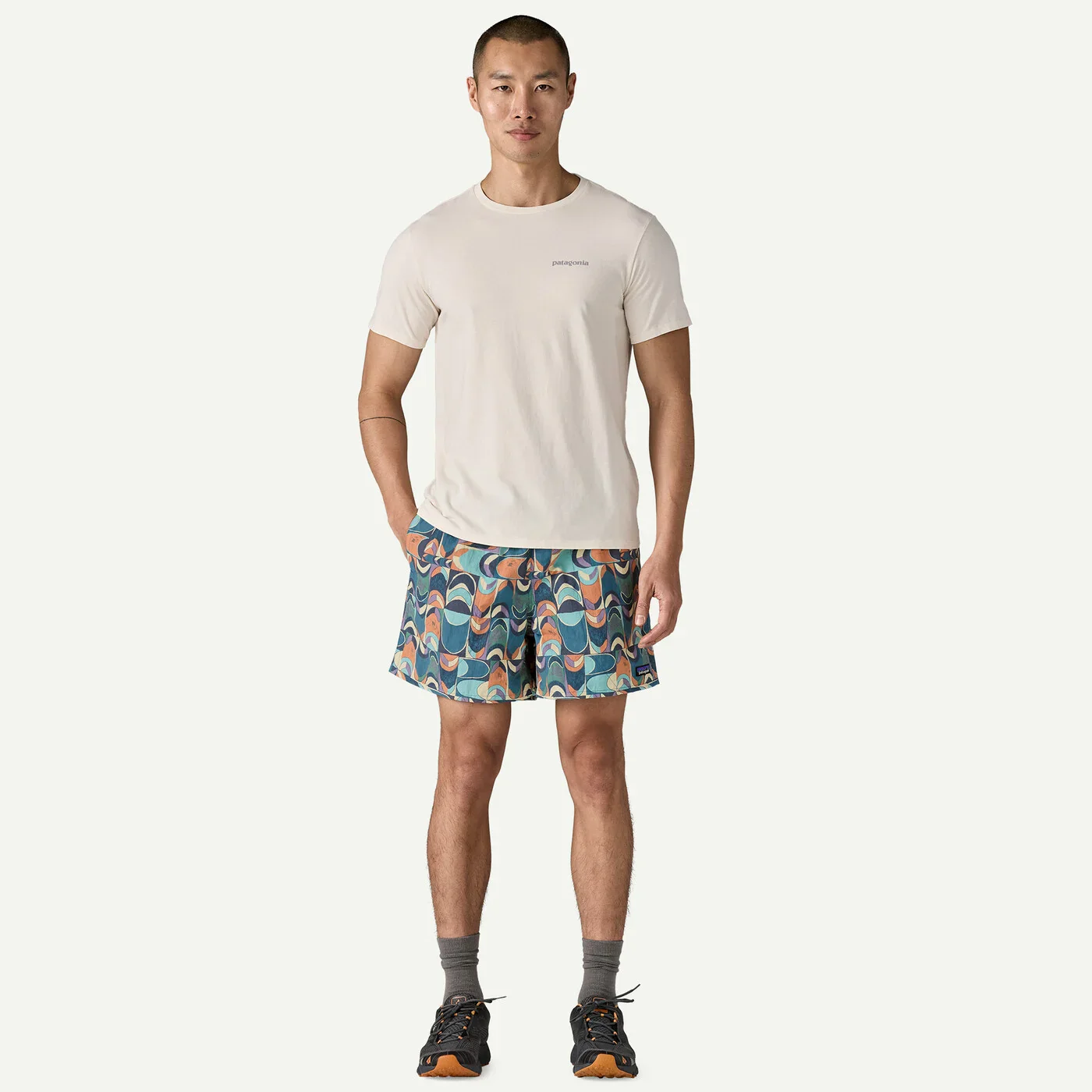 Patagonia Men's 5" Baggies Shorts - STILL BLUE - Image 4