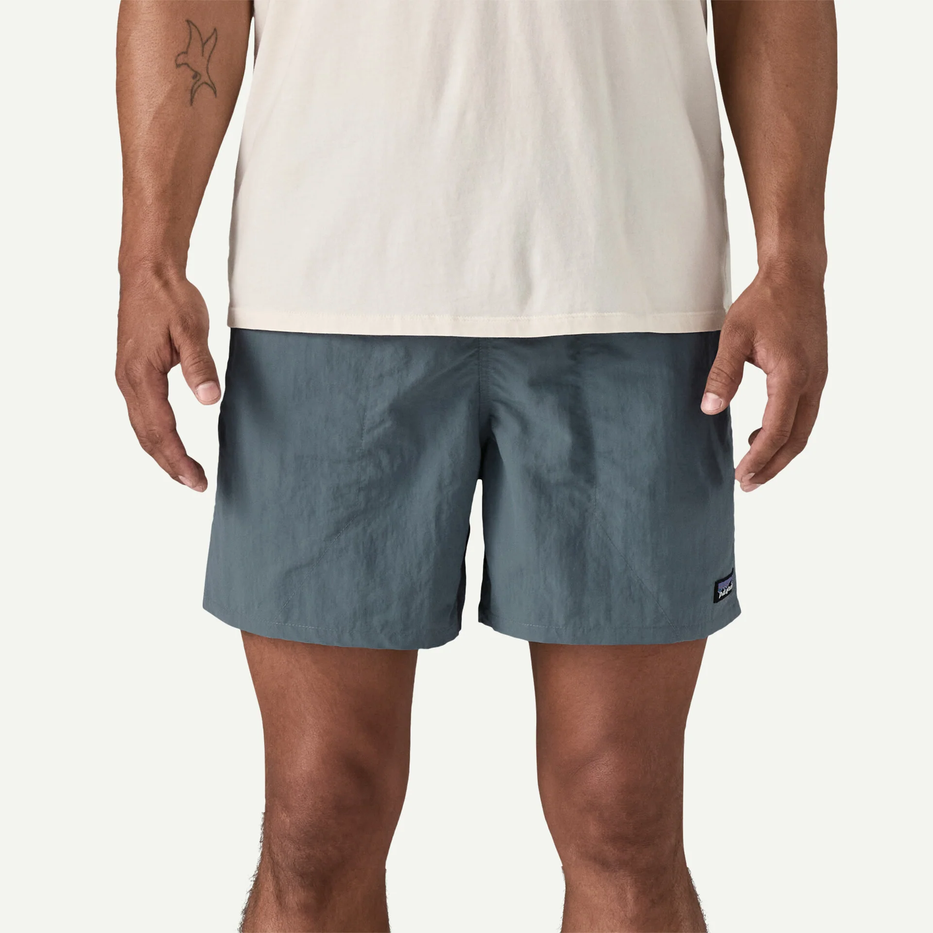 Patagonia Men's Baggies 5" Shorts - PLUME GREY - Image 2