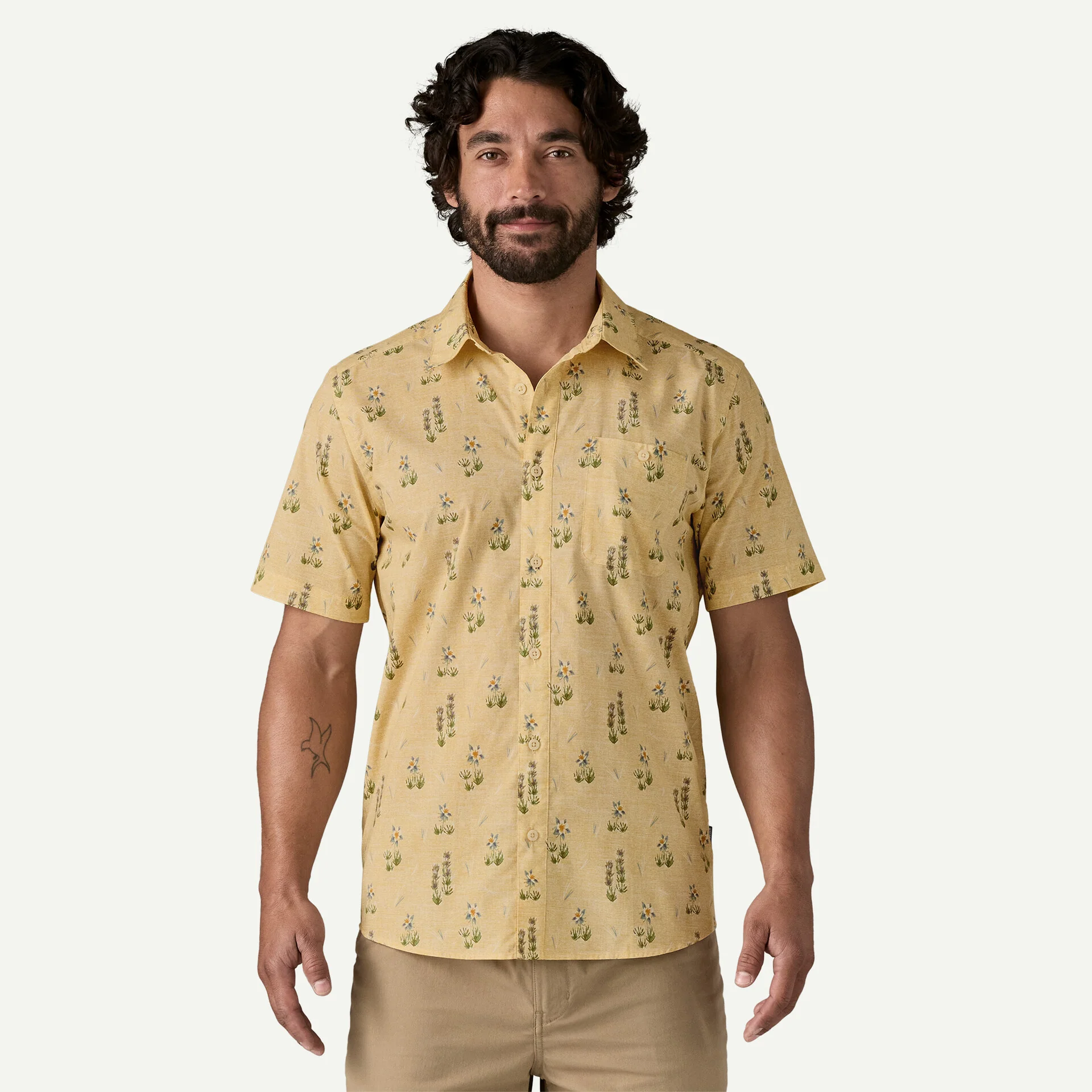 Patagonia Men's Go-To Shirt - BEESWAX TAN