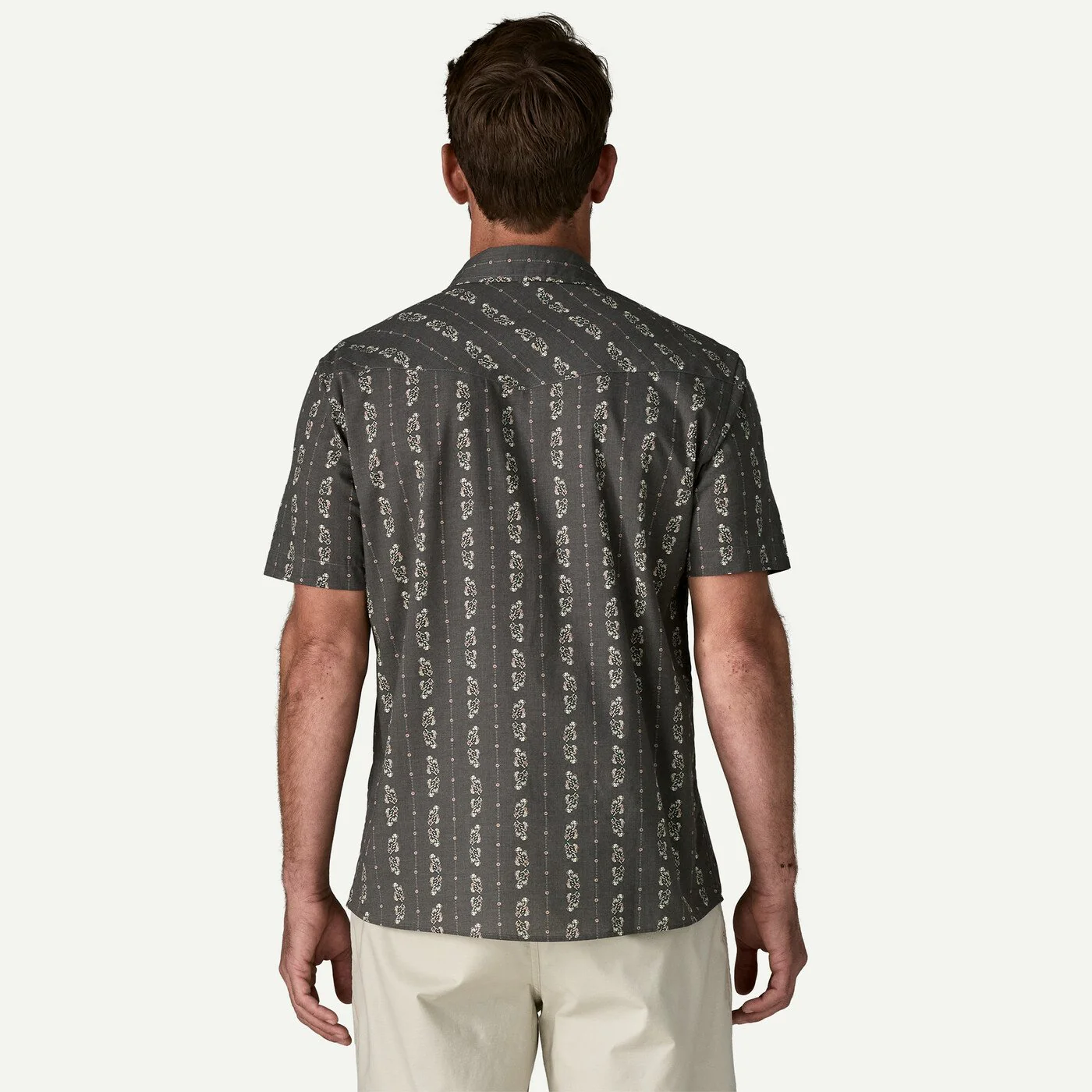 Patagonia Men's Go-To Western Shirt - Lowlands:Forge Grey - Image 3