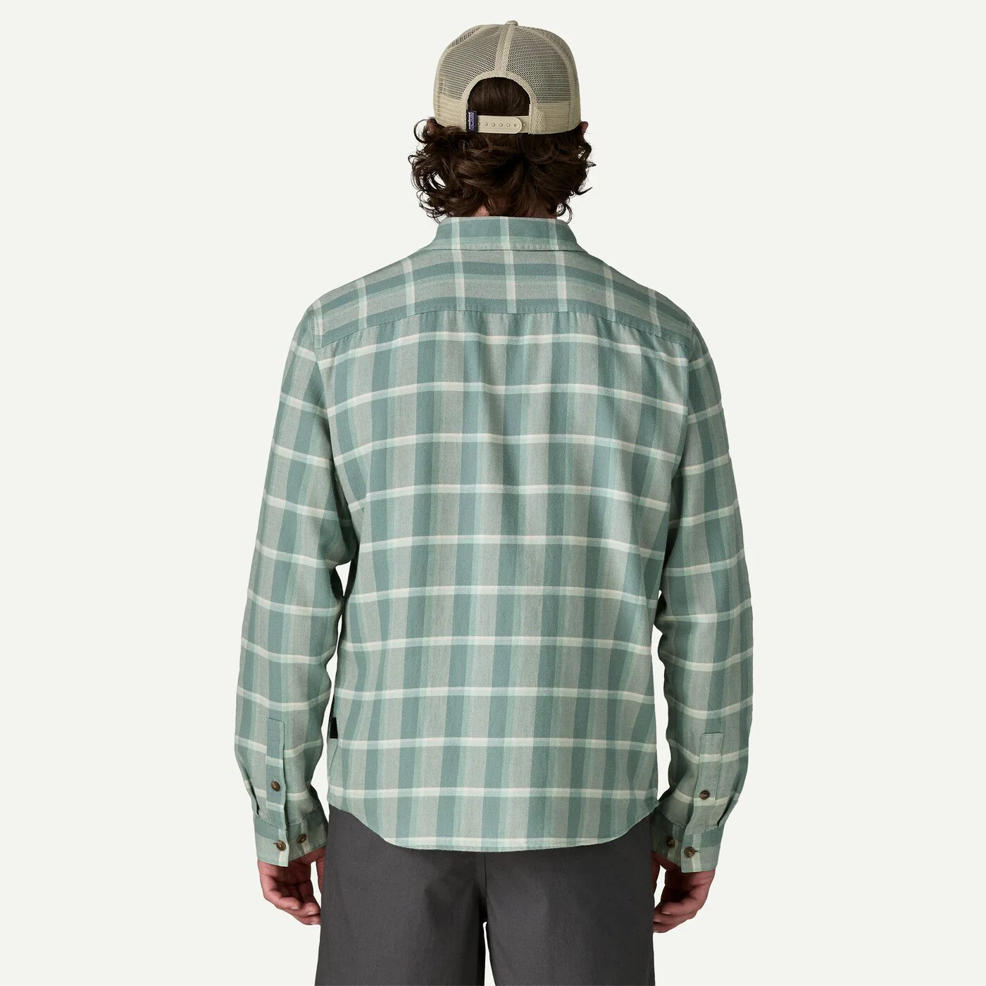 Patagonia Men'S In Conversion Lightweight Fjord Flannel Shirt - Marine Layer:Blue Sage - Image 3