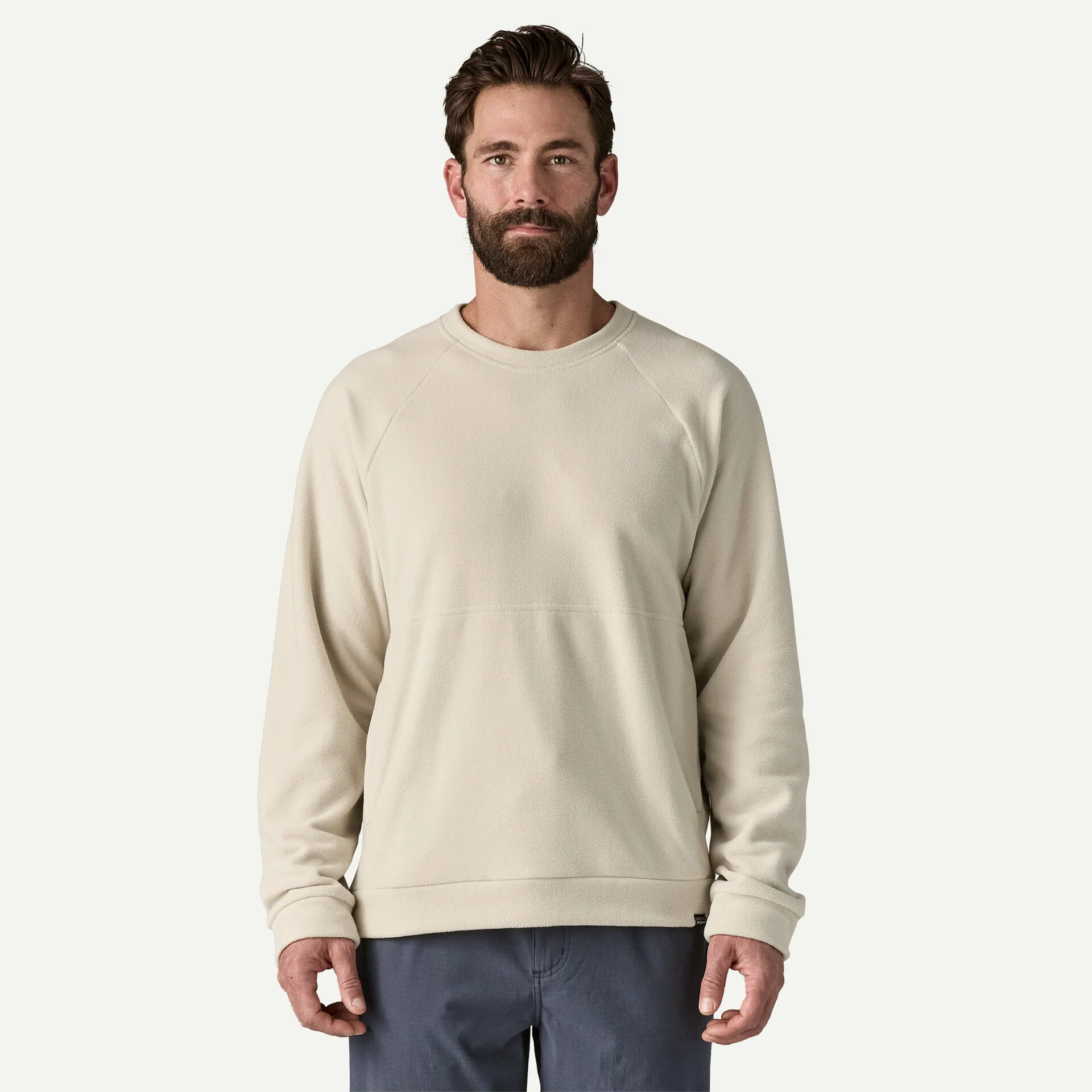 Patagonia Men's Micro D Fleece Crewneck - PELICAN
