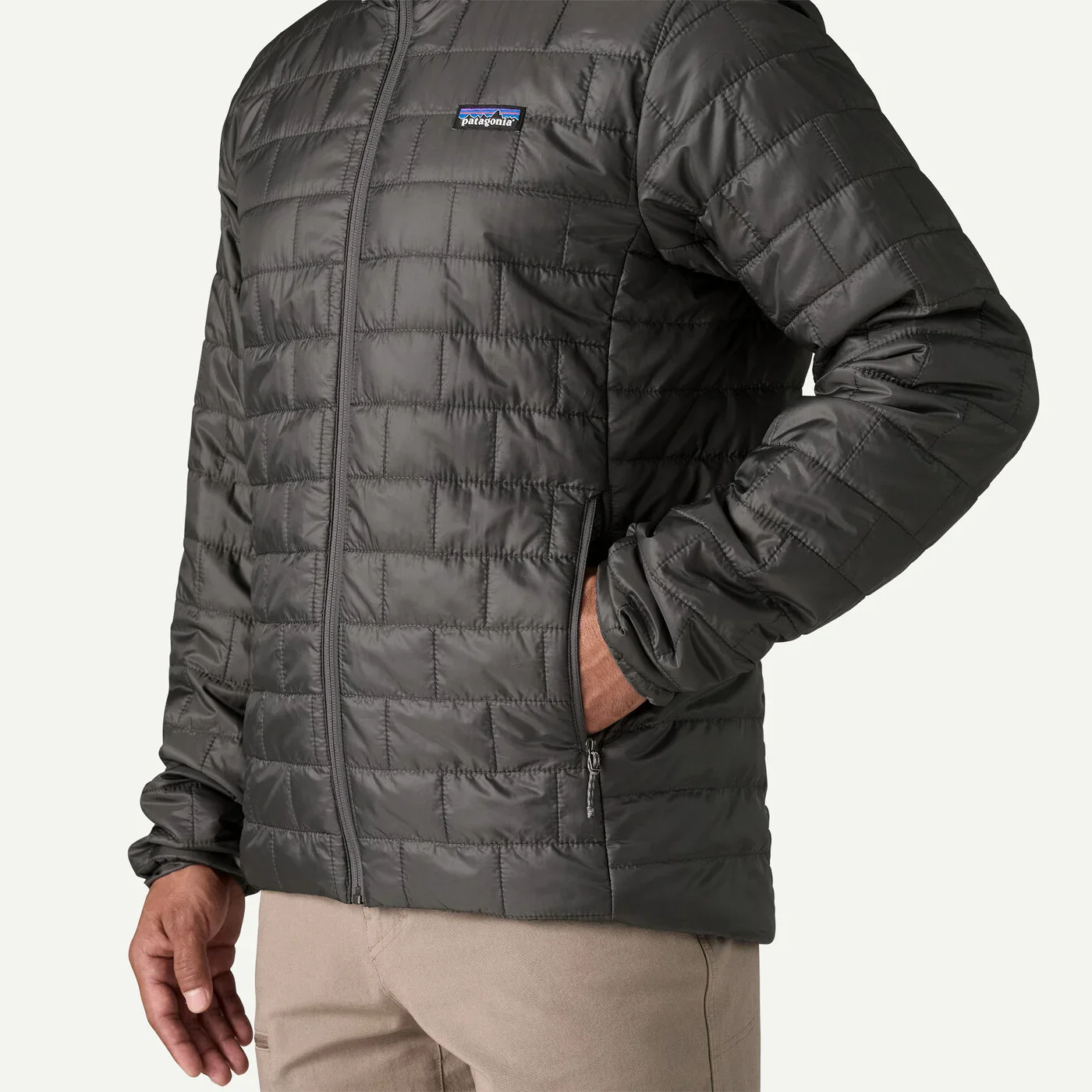Patagonia Men'S Nano Puff Jacket - Black - Image 3