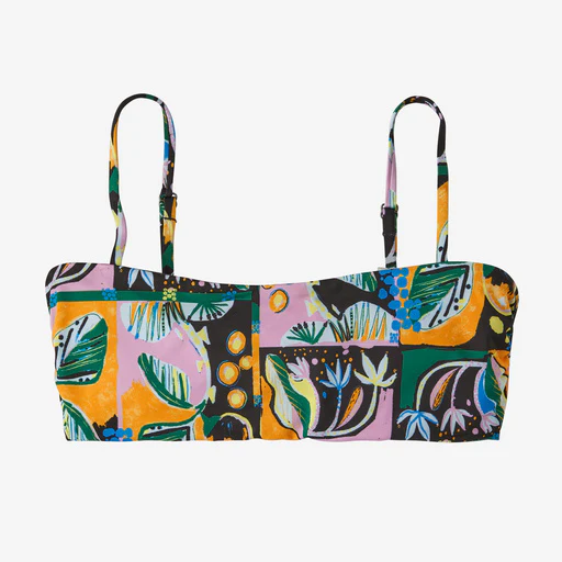 Patagonia  Sunrise Slider Bikini Top - ISMA ISLAND SEEDLINGS: MILKWEED MAUVE