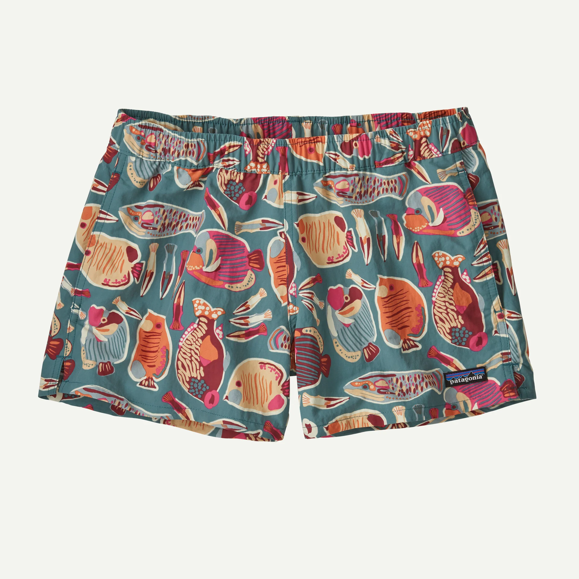 Patagonia Women's Barely Baggies 2½" Shorts - WRASSE WETLAND BLUE