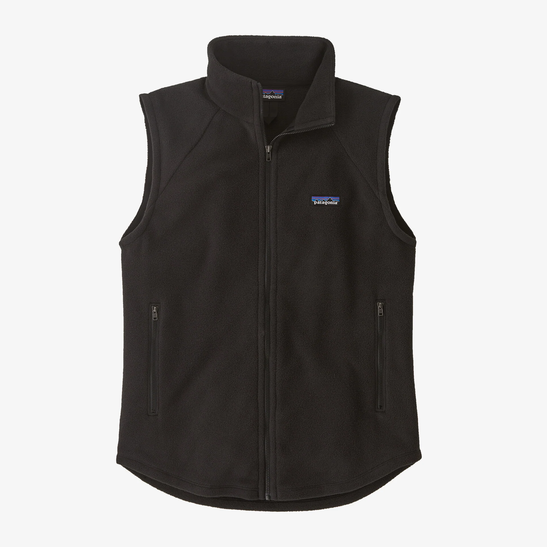 Patagonia Women's Classic Microdini Fleece Vest - Black - Image 3